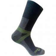 Носки , размер 43-46, серый, черный, зеленый NordKapp