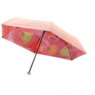 Зонт , механика, 2 сложения, купол 100 см., для женщин, розовый Ninetygo
