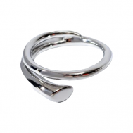 Кольцо , размер 16, серебряный Queen fair