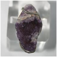 Кольцо , мельхиор, аметист, подарочная упаковка, размер 17.5, фиолетовый True Stones