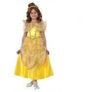 Костюм карнавальный «Принцесса Белль» (Платье, парик, нарукавники, ободок, брошка), размер 146 Принцессы