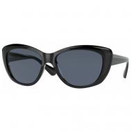 Солнцезащитные очки , кошачий глаз, оправа: пластик, с защитой от УФ, для женщин, черный Sferoflex