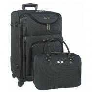 Комплект чемоданов , 103 л, серый Borgo Antico