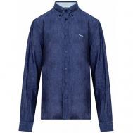 Рубашка , размер 68, синий Harmont&Blaine