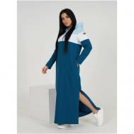 Платье , размер 52, синий, голубой lovetex.store