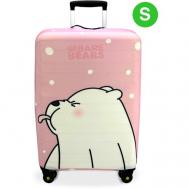 Чехол для чемодана , размер S, розовый Ledcube