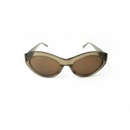 Солнцезащитные очки , узкие, с защитой от УФ, для женщин, коричневый KREUZBERGKINDER