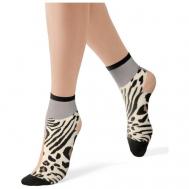 Женские носки , размер 35-38, серый MINIMI