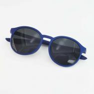Солнцезащитные очки , оправа: пластик, с защитой от УФ, для женщин, синий NOVIVA