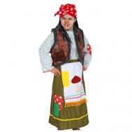 Карнавальный костюм «Баба-Яга дремучая», р. L, рост 134-140 см Карнавалофф
