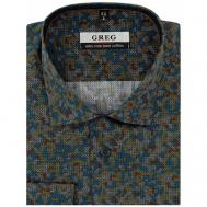 Рубашка , размер 174-184/39, синий Greg