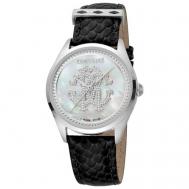 Наручные часы  Logomania женские RV1L147L0011, черный Roberto Cavalli by Franck Muller