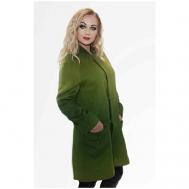 Пальто , размер 46, зеленый BGT