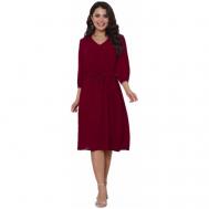 Платье , размер 56, красный, бордовый DSTrend