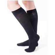 Женские носки , износостойкие, размер 39-42, черный Helgi Ingvarr