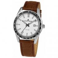 Наручные часы  Sport Мужские водонепроницаемые 1-2022C с гарантией, серебряный, белый Jacques Lemans