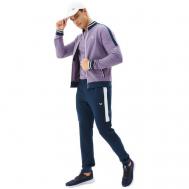 Костюм , толстовка и брюки, силуэт прилегающий, подкладка, размер XL, фиолетовый Bilcee