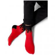 Носки , размер 39-41, красный OMSA