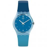 Наручные часы  Gent GS161, голубой, синий Swatch