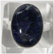 Кольцо , мельхиор, содалит, подарочная упаковка, размер 18.5, синий True Stones
