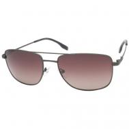 Солнцезащитные очки , авиаторы, оправа: металл, с защитой от УФ, градиентные, для мужчин, коричневый NEOLOOK