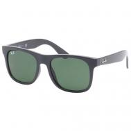 Солнцезащитные очки Luxottica, прямоугольные, оправа: пластик, спортивные, с защитой от УФ, для мужчин, черный Ray-Ban