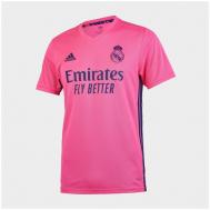 Футбольная футболка , размер S, розовый Adidas