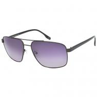 Солнцезащитные очки , авиаторы, оправа: металл, градиентные, для мужчин, серый Elfspirit