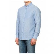 Джинсовая мужская рубашка  W1945 LIGHT_BLUE размер M Westland