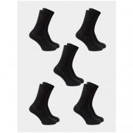 Мужские носки , 5 пар, размер 37/40, черный Киреевские носки