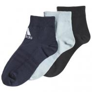 Носки  унисекс , 1 пара, размер XS, мультиколор Adidas