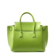 Сумка  классическая, натуральная кожа, внутренний карман, зеленый Fiore Bags