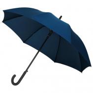Зонт-трость , полуавтомат, синий Проект 111
