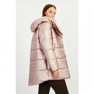 куртка  , демисезон/зима, капюшон, карманы, манжеты, подкладка, вентиляция, водонепроницаемая, размер 50, розовый Baon