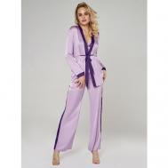 Пижама , размер 44, фиолетовый ALZA