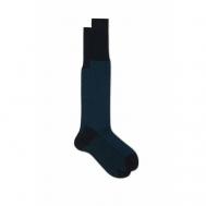 Мужские носки , 1 пара, высокие, размер 39-40, синий Bresciani