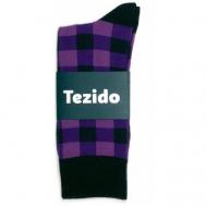 Носки , размер 41-46, фиолетовый Tezido