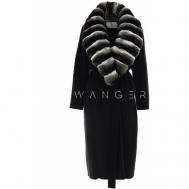 Пальто   зимнее, размер 44, черный Wanger