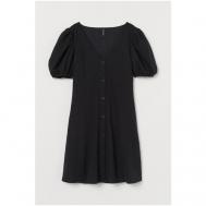 Платье , размер XXS, черный H&M