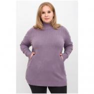 Джемпер , размер 52-54, фиолетовый Lika Dress