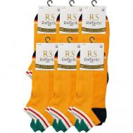 Носки , 6 пар, размер 41-44, желтый Raffaello Socks