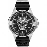 Наручные часы   The Skull Carbon Fiber PWAAA1622, серебряный, черный Philipp Plein