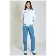 Костюм , олимпийка и брюки, силуэт полуприлегающий, размер 2XS, белый Forward