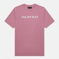 Футболка , хлопок, размер m, розовый MA.Strum