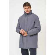 куртка , демисезон/зима, силуэт прямой, капюшон, внутренний карман, карманы, регулируемый край, размер XL, серый Baon