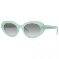 Солнцезащитные очки , кошачий глаз, градиентные, с защитой от УФ, для женщин, белый Celine