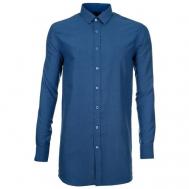 Рубашка , размер 52/L/178-186, синий Imperator