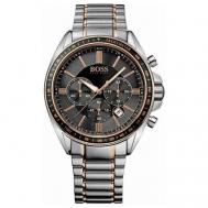 Наручные часы BOSS Наручные часы  Drivers HB1513094, серебряный, серый Hugo Boss