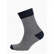 Мужские носки , 1 пара, высокие, размер 29, серый, синий Comandor