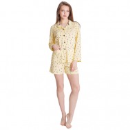 Пижама , размер 48, желтый Lika Dress